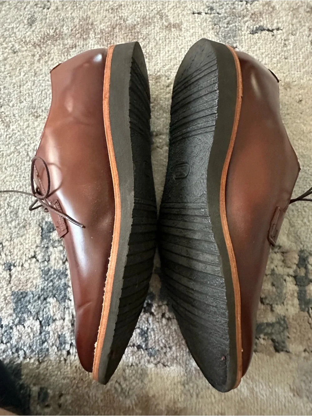 Allen Edmonds Chestnut Brown Derby Shoes